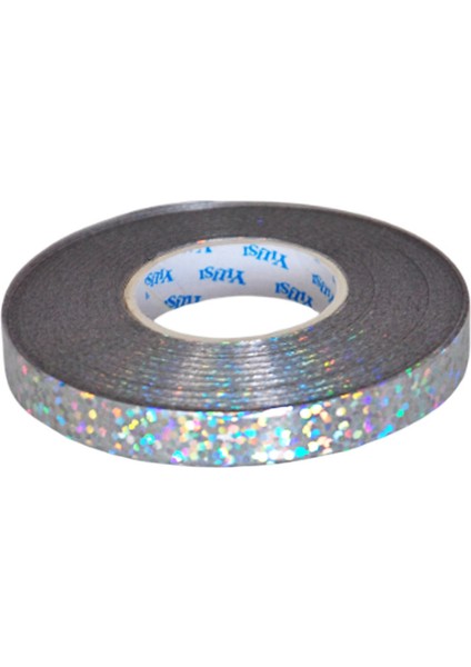 Rafya Ipi Balon Ipi Hologramlı Rafya 8mm 20 Metre Gümüş