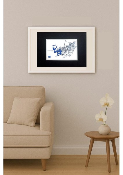 Unknown 15x10cm Orijinal Karikatür Tablo indirimleri