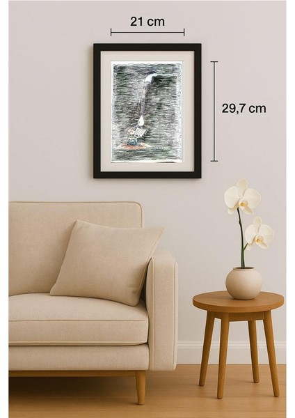 Zhang Wei 29X21CM Orijinal Karikatür Tablo fiyatları