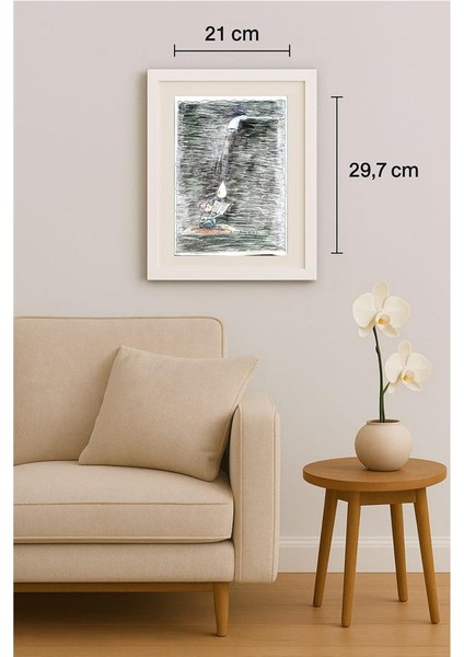 Zhang Wei 29X21CM Orijinal Karikatür Tablo indirimleri