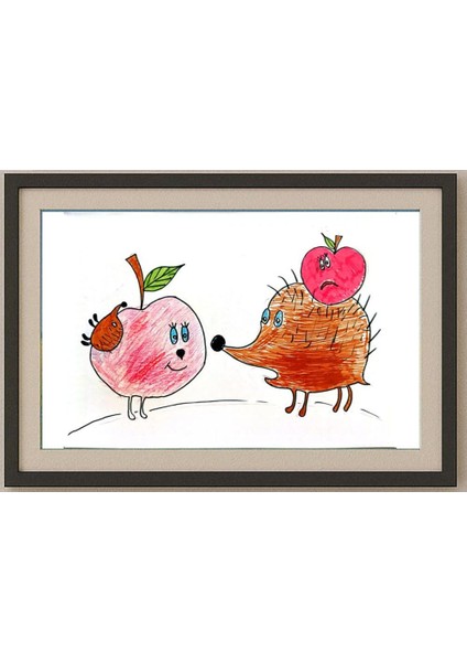 Beloborodova Polina 29X21CM Orijinal Karikatür Tablo