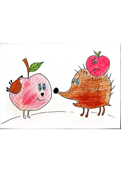 Beloborodova Polina 29X21CM Orijinal Karikatür Tablo modelleri