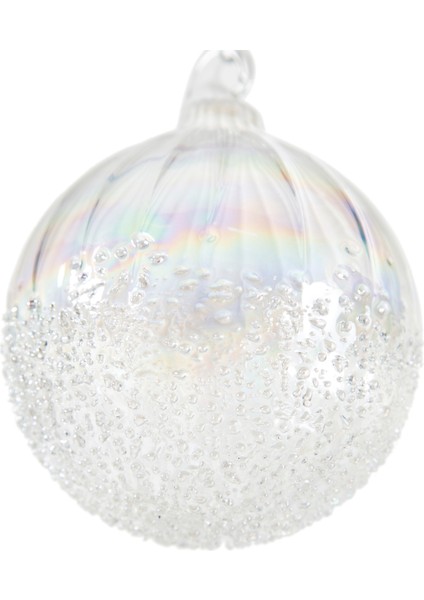 Bubble Pearl Ağaç Süsü 8 cm modelleri