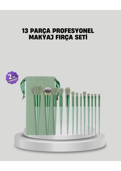 Profesyonel Makyaj Fırça Seti Yumuşak Kıllı Taşınabilir Çantalı - F100K830-U78100