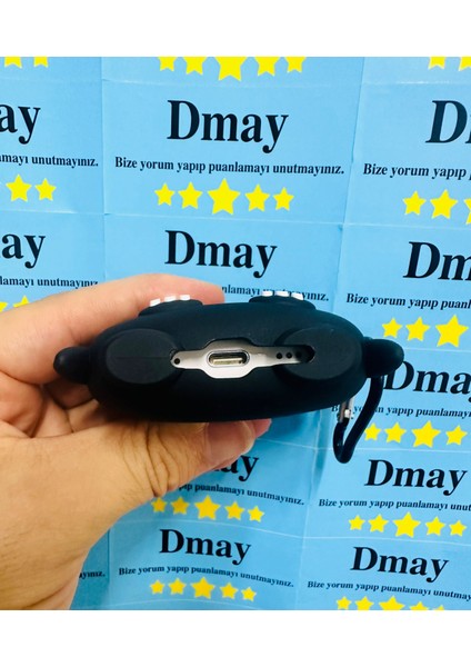 Apple Airpods Pro 3. Nesil (2025) Uyumlu Figürlü Silikon Kılıf Anahtarlıklı Kılıf indirimleri