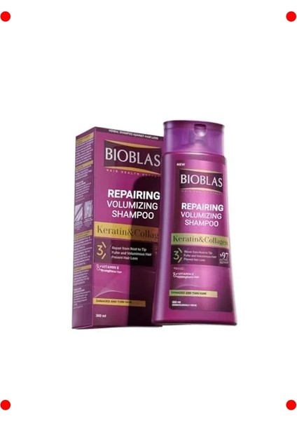 Kolajen & Keratin Içerikli Onarıcı Dolgunlaştırıcı Şampuan 360ML