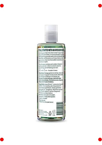 %99 Doğal Avokado Özlü Şampuan 400 ml fiyatları