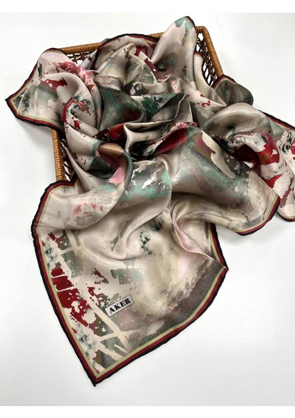 Nostalji Sura Ipek Eşarp 8889-311