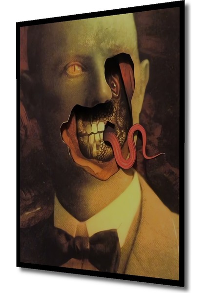 Korkunç Albert Einstein Yağlı Boya Görünümlü Ahşap Dekoratif Tablo Dikdörtgen Tablo indirimleri