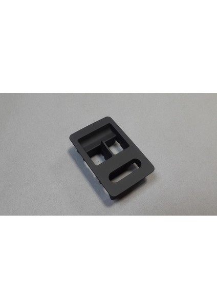 Vw Polo 6n2 1999-2002 Cam Düğme Çerçevesi Ön Sol Ikili Siyah