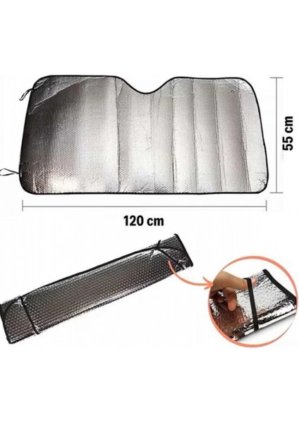 Güneşlik Koruyucu Perde Metalize Oto Araç Araba Güneşliği Ön Cam Güneşliği indirimleri