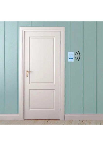 Wireless Bağlantılı Ev, Ofis, Daire Veya Bahçe Kapıları Için Kablosuz Kapı Zili (K95) fırsatları