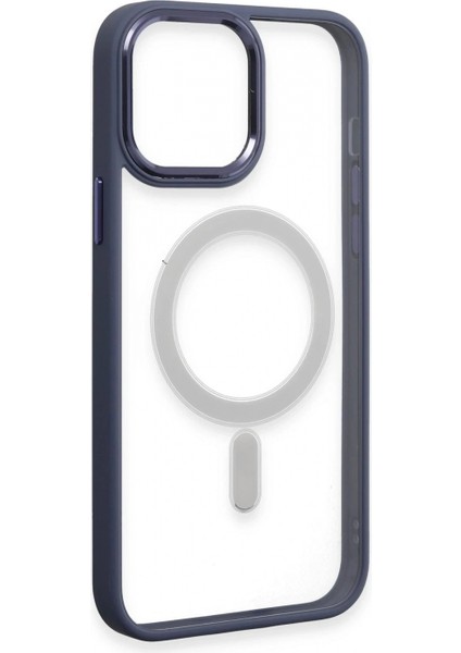 iPhone 15 Pro Max Kılıf Room Magneticsafe Silikon - Sierra Blue (K95) fırsatları