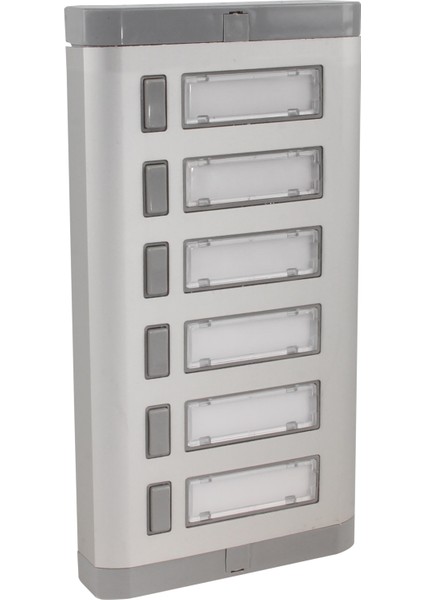 Zil Butonu Alüminyum Altılı