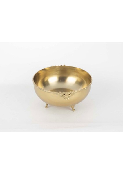 Pirinç Işlemeli Kase 9X18CM