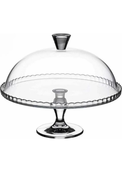 95200 Patisserie Ayaklı ve Kapaklı Servis Tabağı 32,5 cm