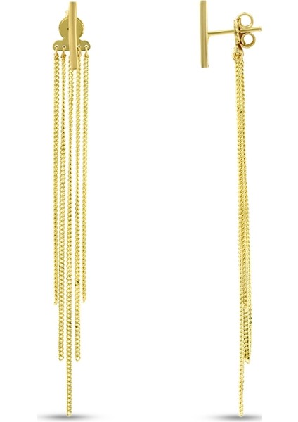 Tasarım Altın Küpe - 14K fiyatları