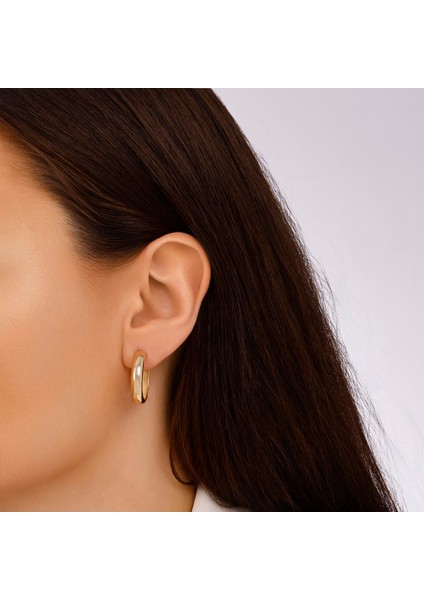 Altın Halka Küpe - 14K modelleri