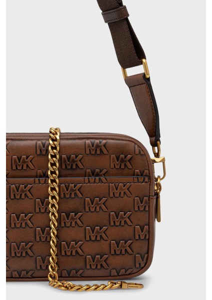 Logolu Deri Zincir Detaylı Çıkarılabilir Askılı Çanta 32F5AYTC6L251 Bayan Çanta 32F5AYTC6L 251 modelleri