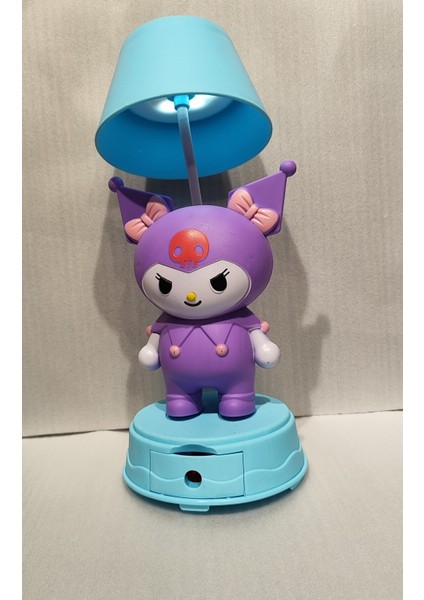 Kuromi Melody Figürlü Şarjlı Kalemtraş Çekmeceli Abajur Model Masa/gece Lambası fiyatları