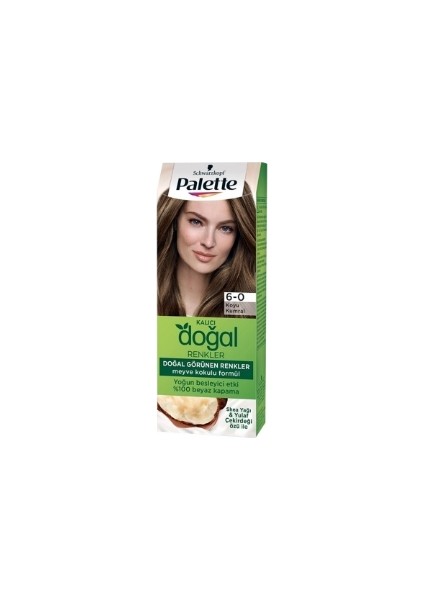 Kalıcı Doğal Koyu Kumral 6.0 3 Adet