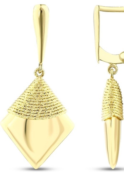 Tasarım Altın Küpe - 14K fiyatları