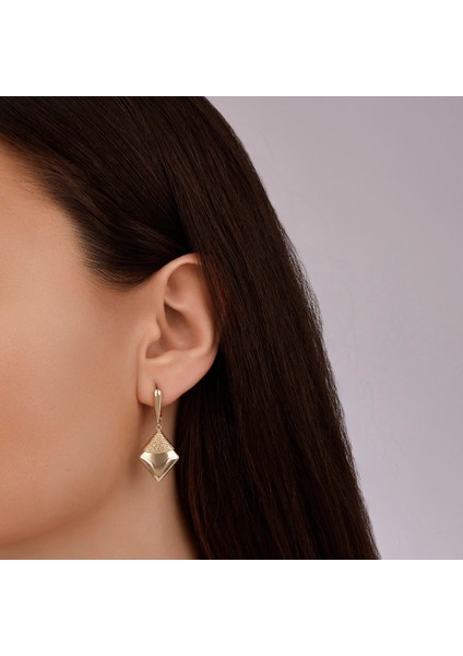 Tasarım Altın Küpe - 14K modelleri