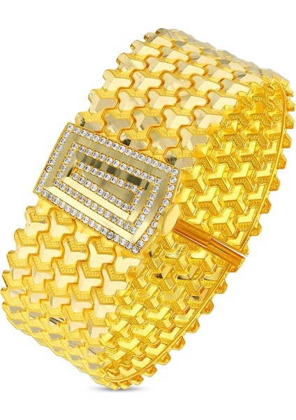 Altın Kelepçe Bilezik - 14K