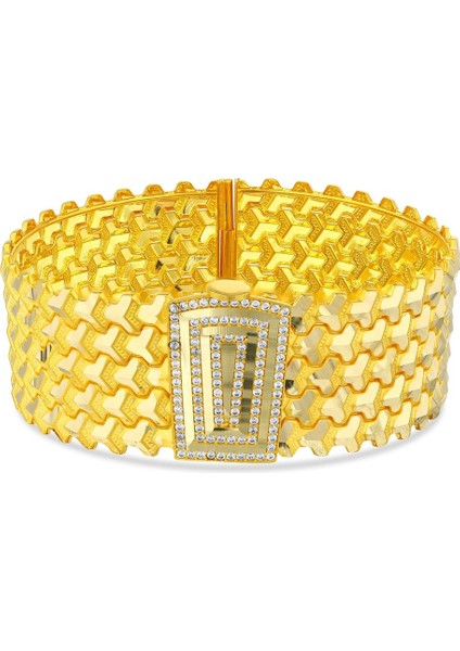 Altın Kelepçe Bilezik - 14K indirimleri