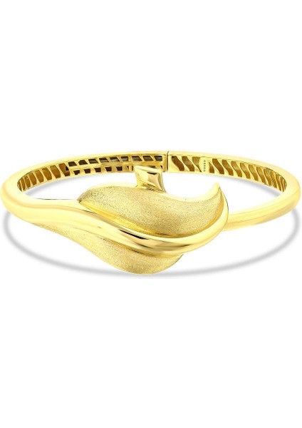 Altın Tasarım Kelepçe - 14K