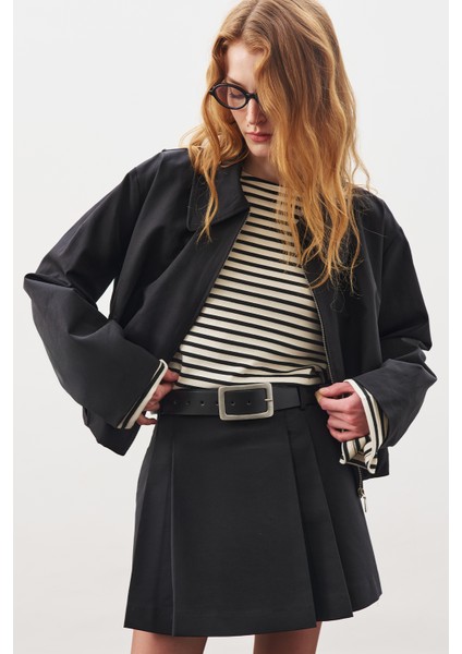 Anvelop Mini Etek Siyah