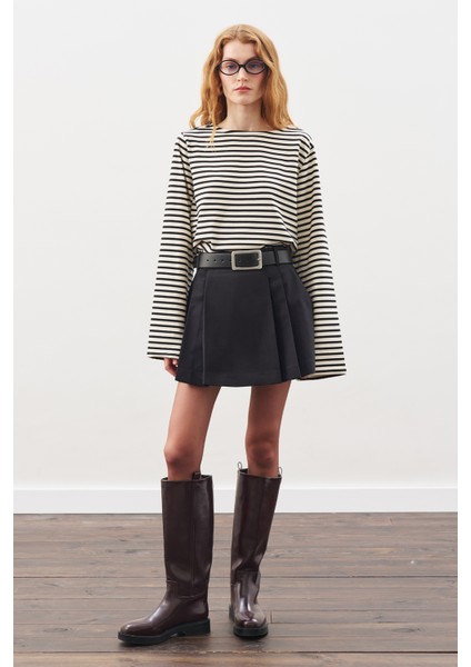 Anvelop Mini Etek Siyah modelleri