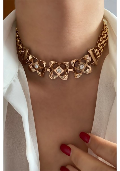 Bronz Choker Kolye