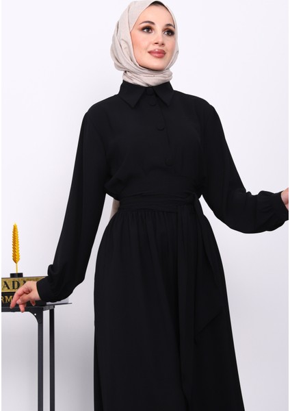 Siyah Bel Lastikli Tulum modelleri