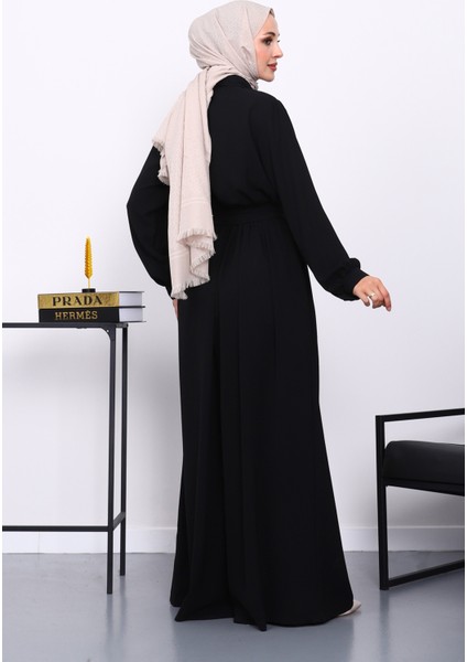 Siyah Bel Lastikli Tulum fırsatları