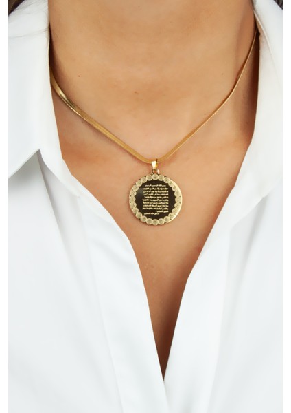 Ayetel Kürsi Çelik Kolye fiyatları