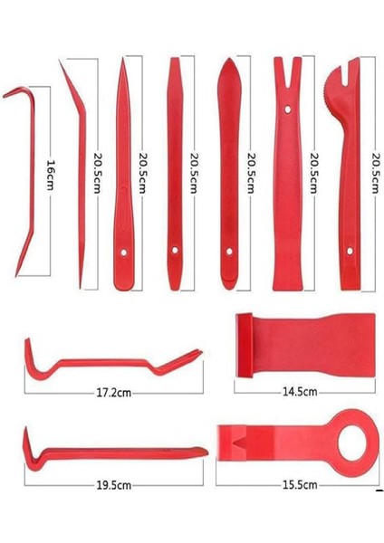 Ht--Rico 11 Parça Oto Döşeme Klips Sökme Çıkarma Trim Seti fiyatları