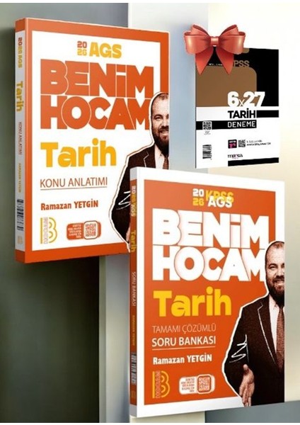 2026 - Ags Tarih Konu Anlatımı ve 2026 Ags Tarih Soru Bankası-Deneme Hediye