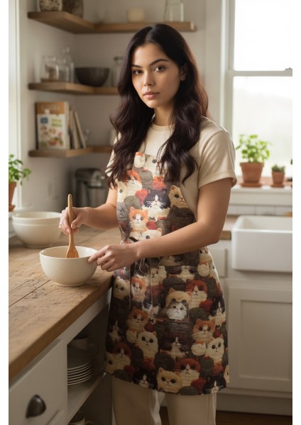 Unisex Mutfak Önlüğü Aşçı Önlüğü