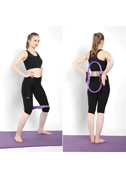 40 cm Pilates Çemberi Deluxe Tutamaçlı Plates Ring Circle Egzersiz Cemberi modelleri