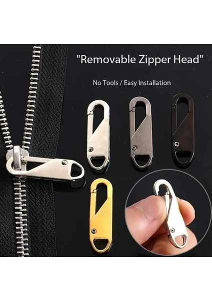 Fermuar Sürgüsü Başlığı , Yedeği