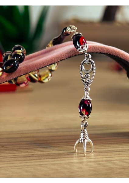 Ateş Kehribar Tesbih Sistem Püsgüllü Orjinal Ürün fiyatları