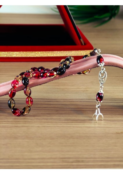 Ateş Kehribar Tesbih Sistem Püsgüllü Orjinal Ürün modelleri