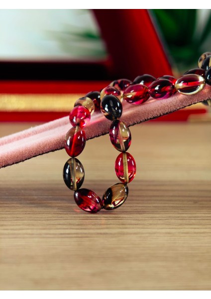 Ateş Kehribar Tesbih Sistem Püsgüllü Orjinal Ürün fırsatları