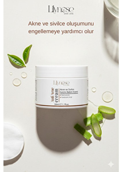 Sivılce Önleyici, Sivılce ve Akne Karşıtı, Leke Gidermeye Yardımcı Bakım Kremi 50ML fiyatları