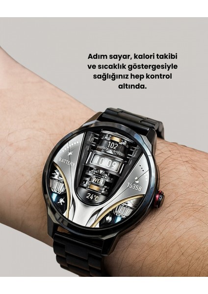 SW80 Akıllı Saat 1.93″ Ultra Hd Ekran 700 Mah Batarya 3 Kordon fırsatları