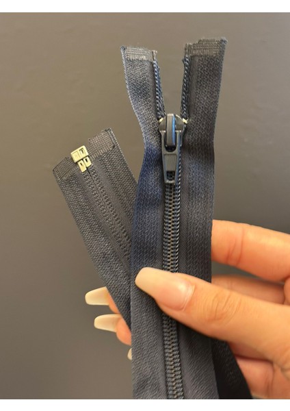 40X3 cm Lacivert Fermuar modelleri