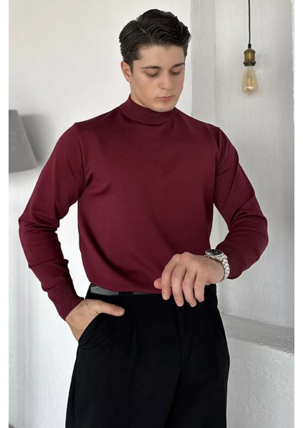 Erkek Yarım Balıkçı Triko Kazak P-00012859 fiyatları