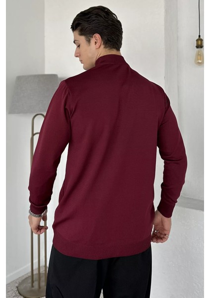 Erkek Yarım Balıkçı Triko Kazak P-00012859 fırsatları