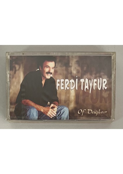 Ferdi Tayfur Of Dağlar Kaset (Jelatininde Sıfır Orijnal Dönem Baskı Kaset)